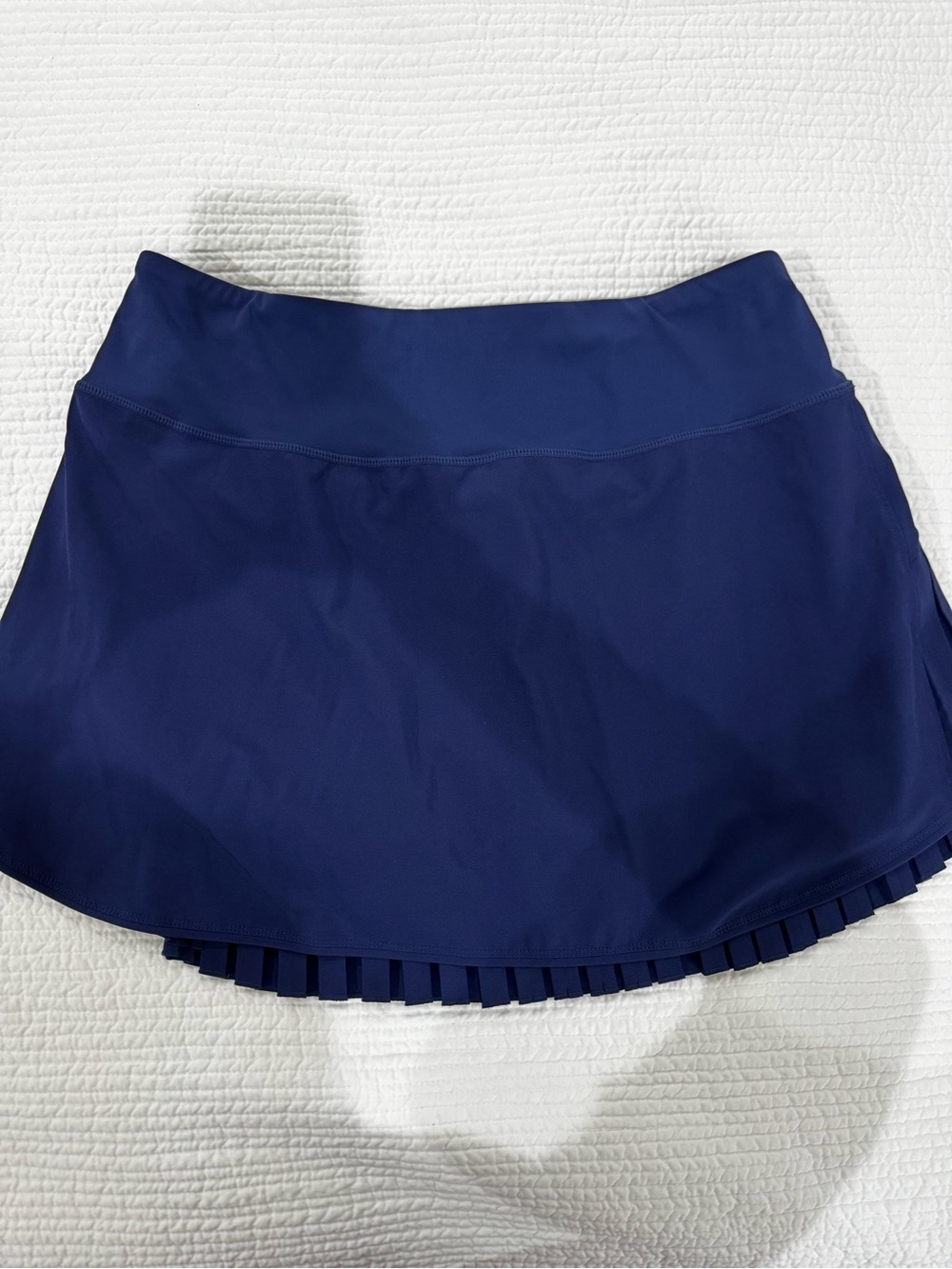 Baleaf Navy Pleated Hem Skater Skort